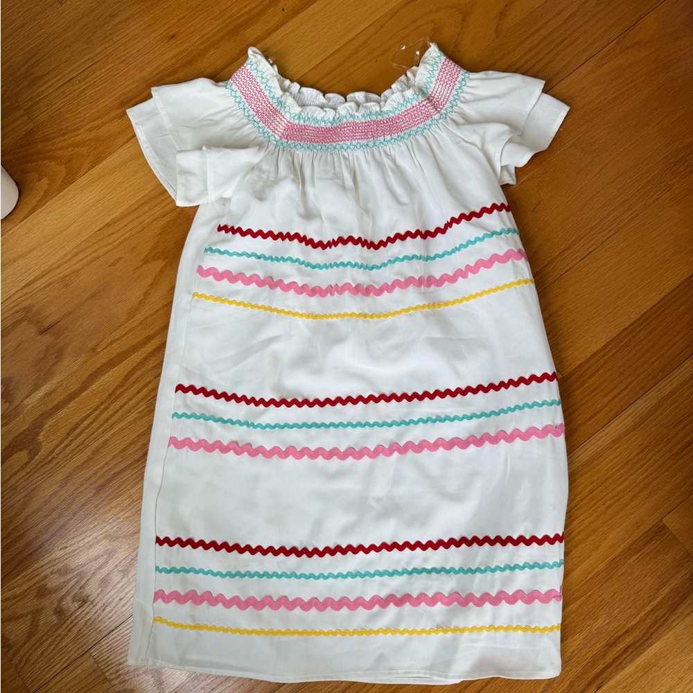 NWT Entro Dress with Colorful Zigzag Stripes